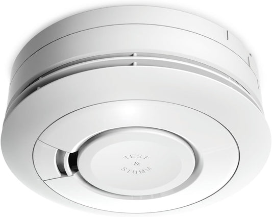 Ei Electronics Ei650 Smoke Detector, Stand-Alone Device with Battery for 10 Years, Test Winner Stiftung Warentest, White
